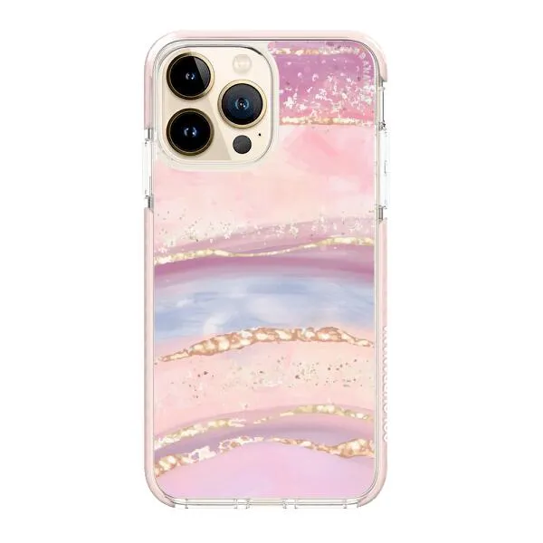 iPhone Case -  Rainbow and Stars Watercolor