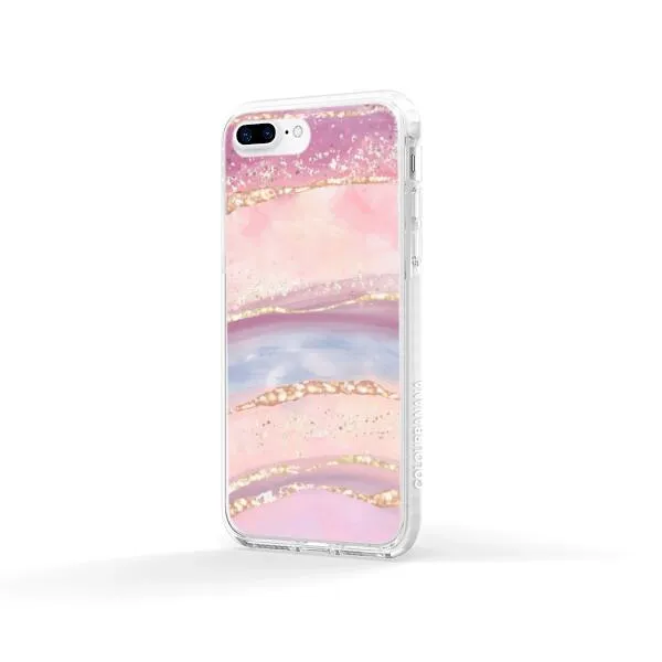 iPhone Case -  Rainbow and Stars Watercolor