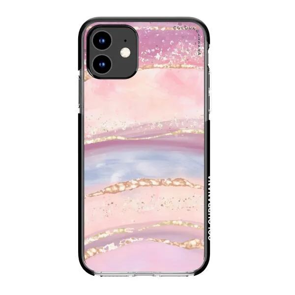 iPhone Case -  Rainbow and Stars Watercolor