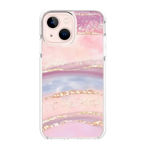 iPhone Case -  Rainbow and Stars Watercolor