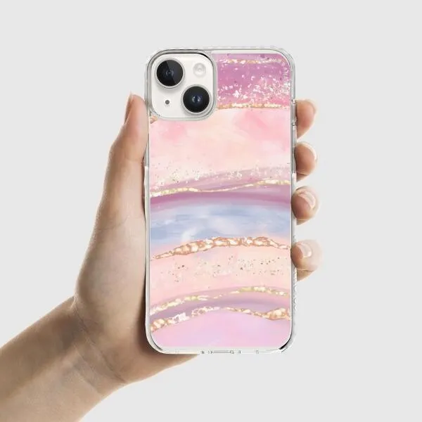 iPhone Case -  Rainbow and Stars Watercolor