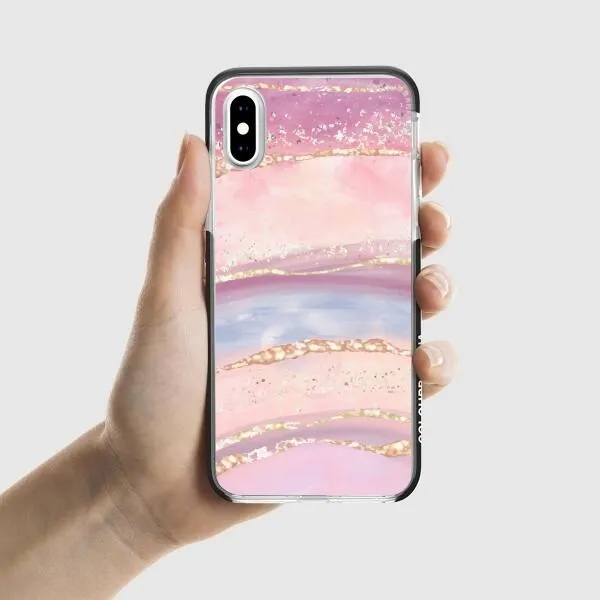 iPhone Case -  Rainbow and Stars Watercolor