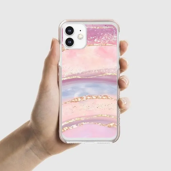 iPhone Case -  Rainbow and Stars Watercolor