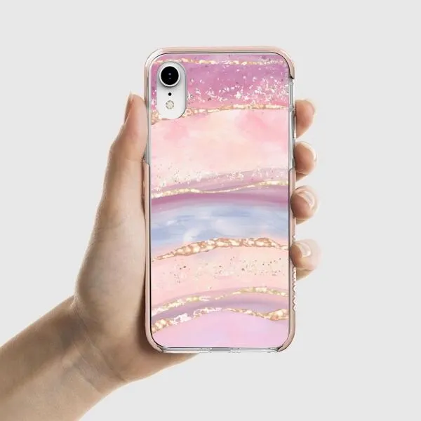 iPhone Case -  Rainbow and Stars Watercolor