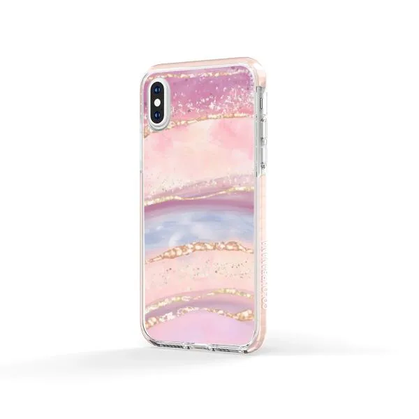 iPhone Case -  Rainbow and Stars Watercolor