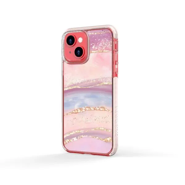 iPhone Case -  Rainbow and Stars Watercolor