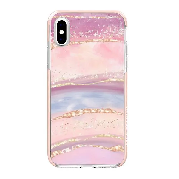 iPhone Case -  Rainbow and Stars Watercolor