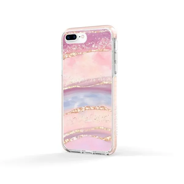 iPhone Case -  Rainbow and Stars Watercolor