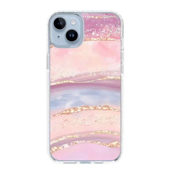 iPhone Case -  Rainbow and Stars Watercolor