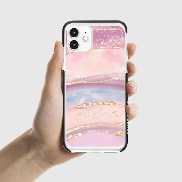 iPhone Case -  Rainbow and Stars Watercolor