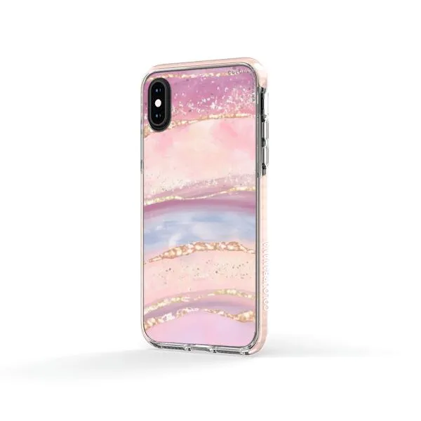 iPhone Case -  Rainbow and Stars Watercolor