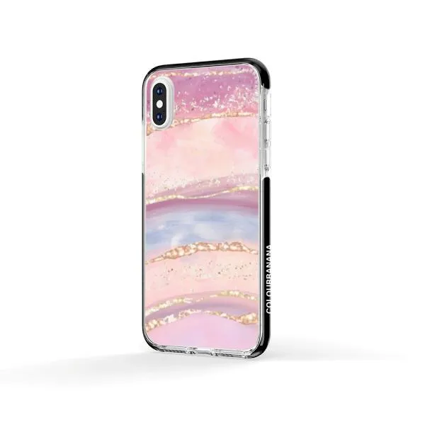 iPhone Case -  Rainbow and Stars Watercolor