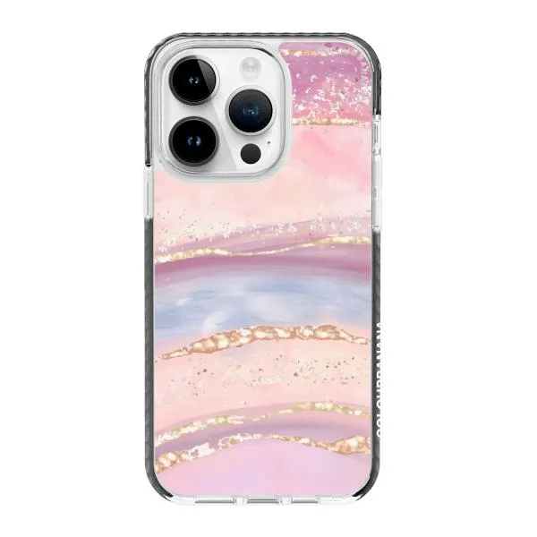 iPhone Case -  Rainbow and Stars Watercolor