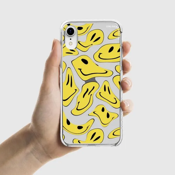 iPhone Case - Yellow Smile Face