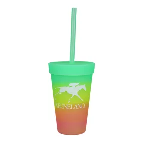 Keeneland 16oz. Silicone Tumbler with Lid