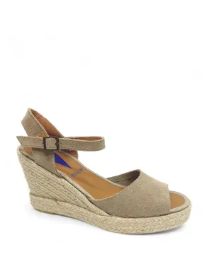 Melena Suede Open toe Wedges