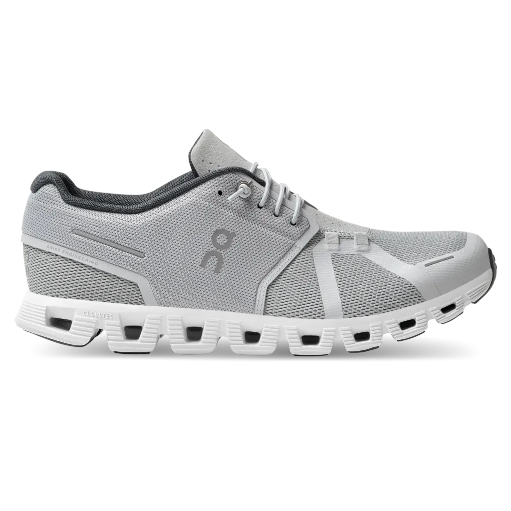 On Running Men's Cloud 5 Glacier / White