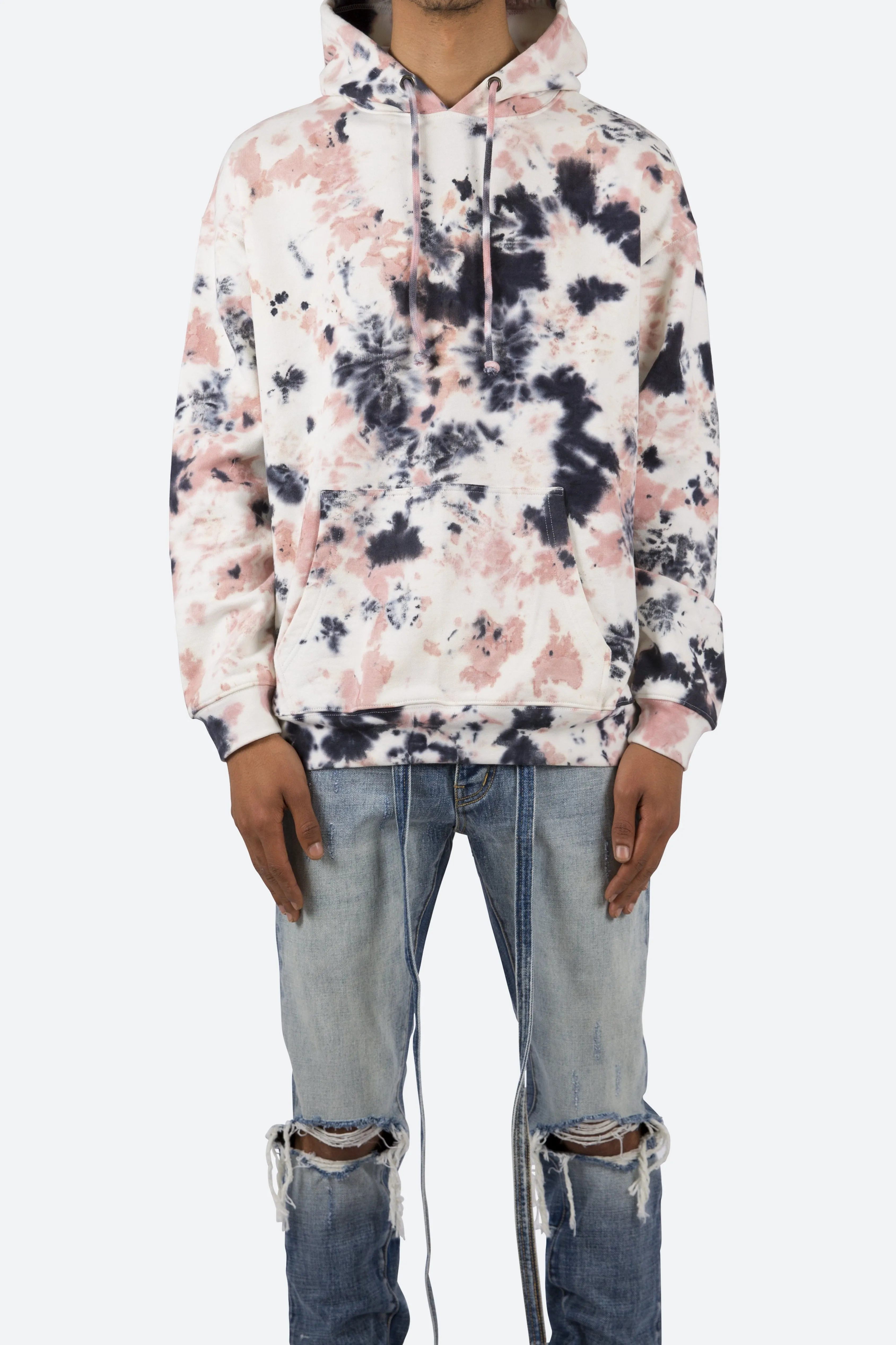 Tie Dyed Smile Hoodie - Multi