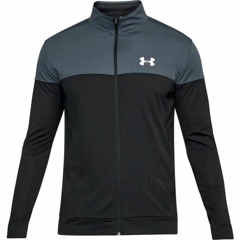 Under Armour 2019 UA Mens Sportstyle Pique Full Zip Sports Training Track Jacket